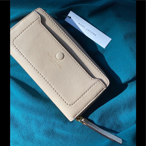 NEW! Marc Jacobs Standard Leather Wallet - Picture 3 of 12